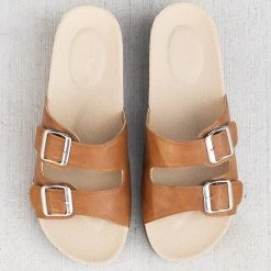 Bamboo Maggie Buckled Strap Slides Newest Arrivals 6 Bamboo Maggie Buckled Strap Slides Newest Arrivals