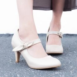 Unbranded/Generic Newest Arrivals Mary Jane Bow Strap Heels 10 Unbranded/Generic Newest Arrivals Mary Jane Bow Strap Heels