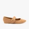 Bamboo Shoes Mary Jane Buckle Flats