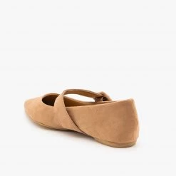 Bamboo Shoes Mary Jane Buckle Flats