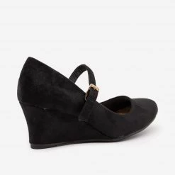 Anna Shoes Mary Jane Wedge Heels