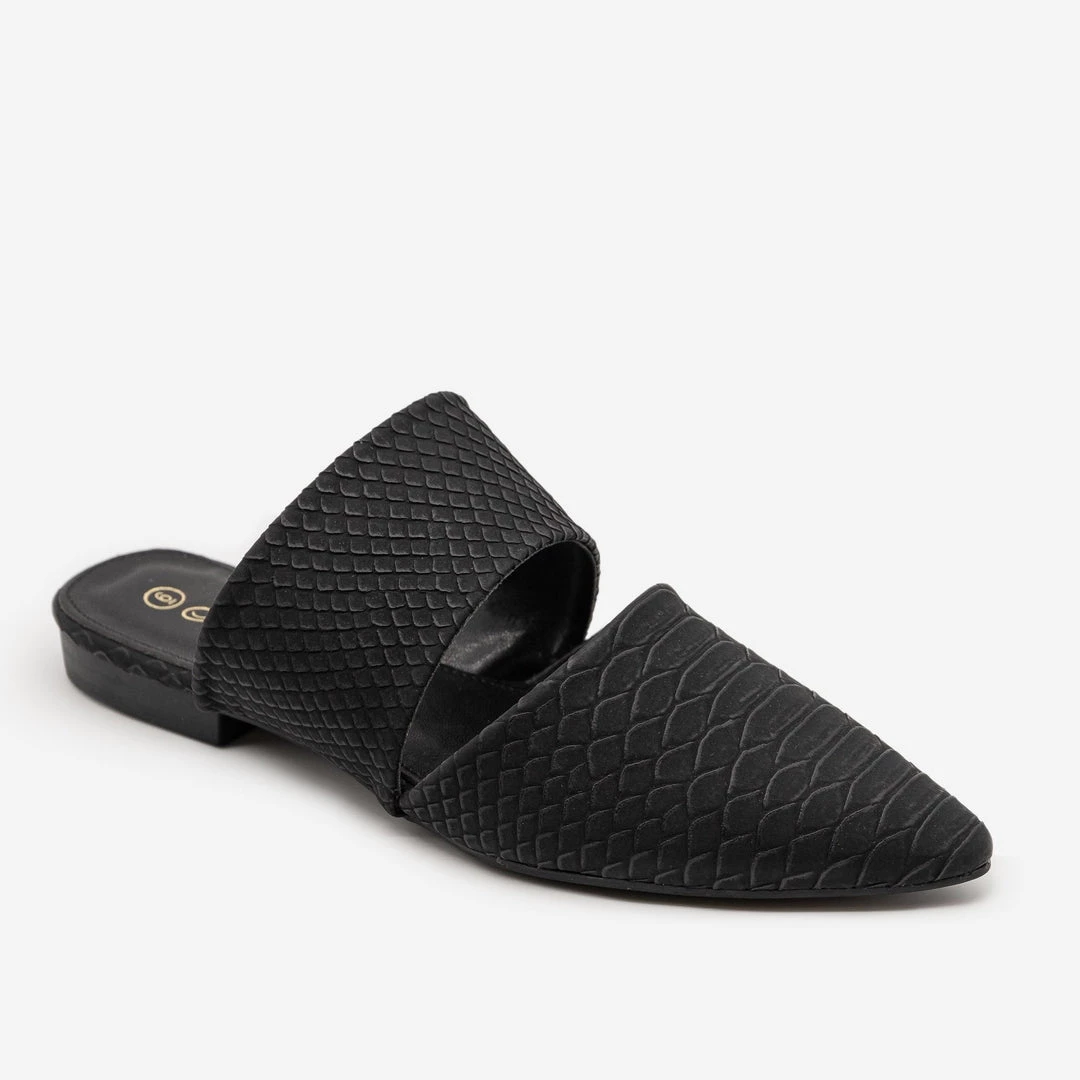 Mata Newest Arrivals Matte Snake Print Cut Out Mules 1 Mata Newest Arrivals Matte Snake Print Cut Out Mules