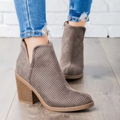 Soda Shoes Mesh Ankle Booties Newest Arrivals