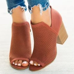 Soda Shoes Mesh Design Open-Toe Ankle Booties 15 Soda Shoes Mesh Design Open-Toe Ankle Booties