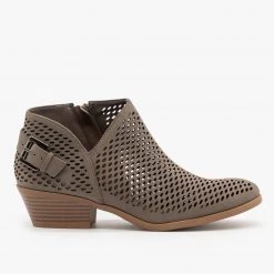 Soda Shoes Mesh Pointed Toe Ankle Booties Newest Arrivals