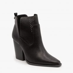 Qupi Newest Arrivals Mesh V-Cut Booties 10 Qupi Newest Arrivals Mesh V-Cut Booties