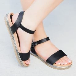 Bamboo Shoes Metal Detail Ankle Strap Sandals Newest Arrivals 7 Bamboo Shoes Metal Detail Ankle Strap Sandals Newest Arrivals