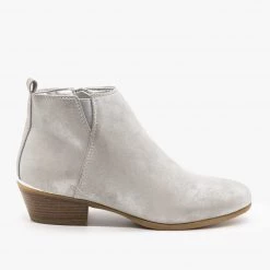 Refresh Metallic Accent Booties FINAL SALE Newest Arrivals