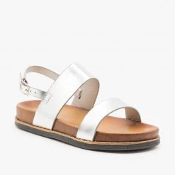 Anna Shoes Metallic Basic Sandals 13 Anna Shoes Metallic Basic Sandals
