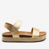 Olivia Miller Metallic Espadrille Slingback Sandals Newest Arrivals