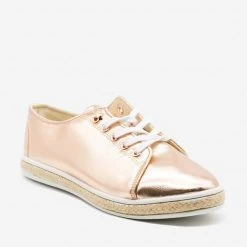 Bamboo Shoes Newest Arrivals Metallic Gold Espadrille Sneakers 16 Bamboo Shoes Newest Arrivals Metallic Gold Espadrille Sneakers