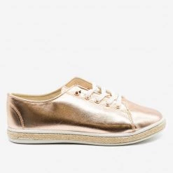Bamboo Shoes Newest Arrivals Metallic Gold Espadrille Sneakers 15 Bamboo Shoes Newest Arrivals Metallic Gold Espadrille Sneakers