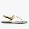 Bamboo Shoes Metallic Jelly Sandals Newest Arrivals