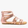 Weeboo Newest Arrivals Metallic Laser-Cut Space Sandals