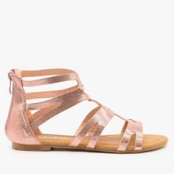 Weeboo Newest Arrivals Metallic Laser-Cut Space Sandals