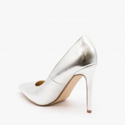 Delicious Shoes Metallic Stiletto Heels Newest Arrivals