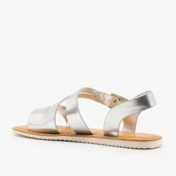 Bamboo Shoes Metallic Strappy Sandals Newest Arrivals