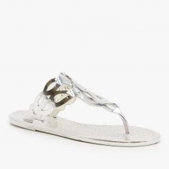Qupid Shoes Metallic Thong-Toe Sandals Newest Arrivals 11 Qupid Shoes Metallic Thong-Toe Sandals Newest Arrivals