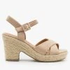 Bella Marie Mini Heel Espadrille Sandals Newest Arrivals
