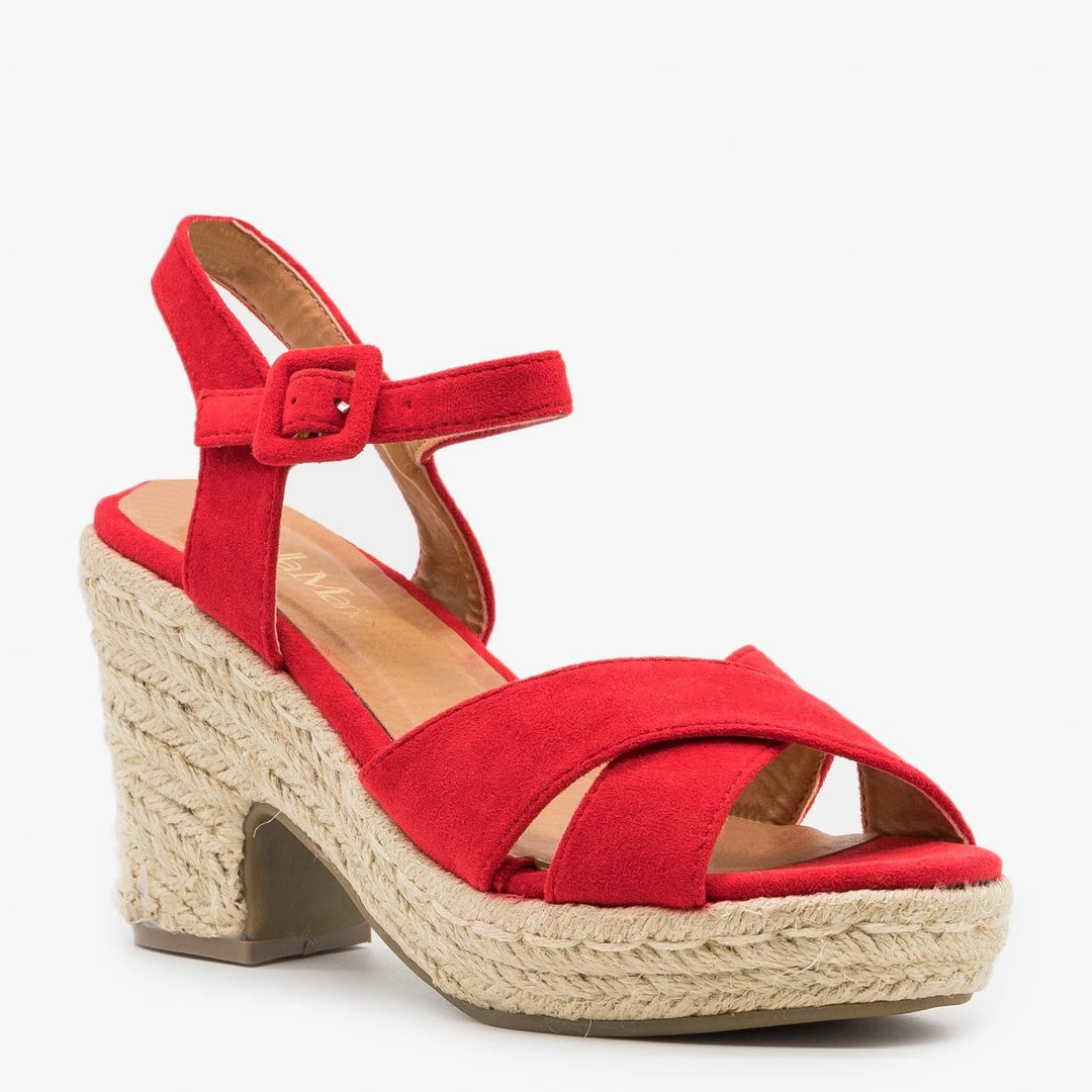 Bella Marie Mini Heel Espadrille Sandals Newest Arrivals 5 Bella Marie Mini Heel Espadrille Sandals Newest Arrivals