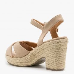 Bella Marie Mini Heel Espadrille Sandals Newest Arrivals 11 Bella Marie Mini Heel Espadrille Sandals Newest Arrivals