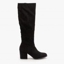 Bamboo Shoes Newest Arrivals Minimalist Block Heel Boots FINAL SALE