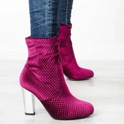 Forever Mirrored Heel Sock Booties Newest Arrivals