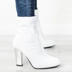 Forever Mirrored Heel Sock Booties Newest Arrivals