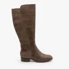 Soda Shoes Mixed Material Riding Boots FINAL SALE