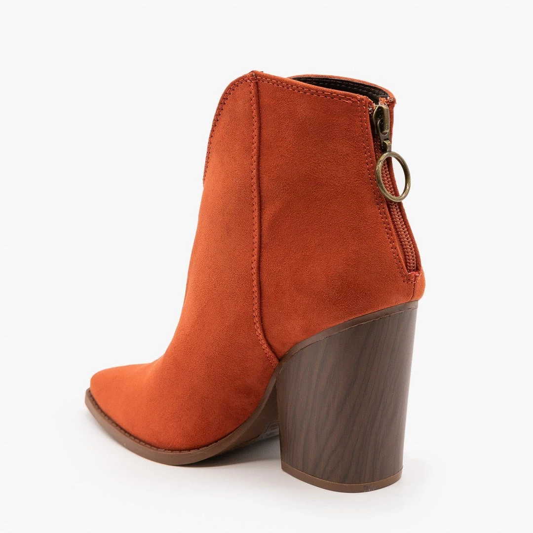 Qupid Shoes Modern Western Booties FINAL SALE Newest Arrivals 2 Qupid Shoes Modern Western Booties FINAL SALE Newest Arrivals