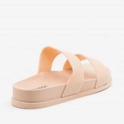 Top Moda Monochrome Snake Print Slides Newest Arrivals