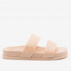 Top Moda Monochrome Snake Print Slides Newest Arrivals