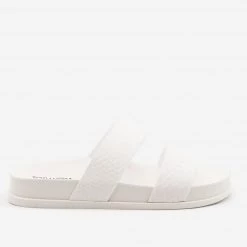 Top Moda Monochrome Snake Print Slides Newest Arrivals