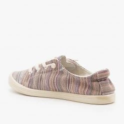 Forever Multi-Color Striped Fashion Sneakers Newest Arrivals