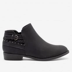 Soda Shoes Multi Strap Detail Bootie
