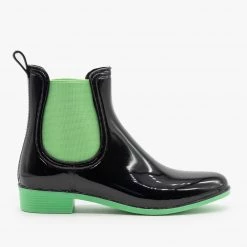 Forever Newest Arrivals Neon Accent Chelsea Rain Boots 15 Forever Newest Arrivals Neon Accent Chelsea Rain Boots