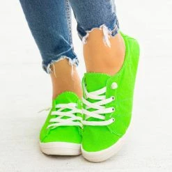 Forever Neon Comfort Canvas Fashion Sneakers Newest Arrivals 22 Forever Neon Comfort Canvas Fashion Sneakers Newest Arrivals