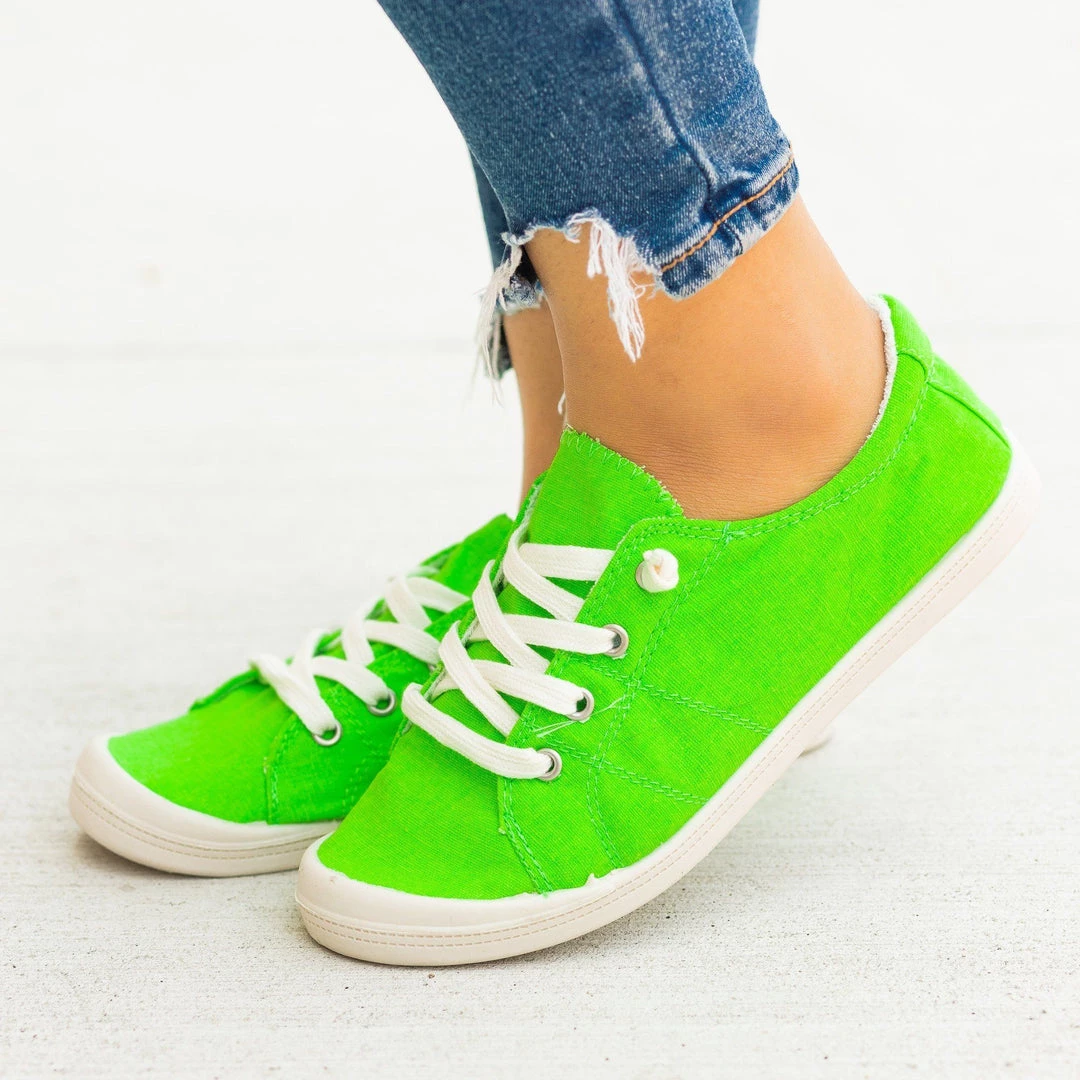 Forever Neon Comfort Canvas Fashion Sneakers Newest Arrivals 12 Forever Neon Comfort Canvas Fashion Sneakers Newest Arrivals
