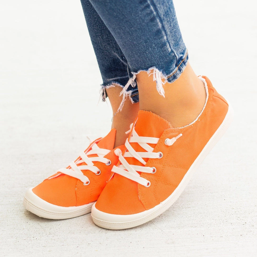 Forever Neon Comfort Canvas Fashion Sneakers Newest Arrivals 9 Forever Neon Comfort Canvas Fashion Sneakers Newest Arrivals