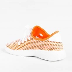 Qupid Shoes Neon Mesh Athletic Sneakers