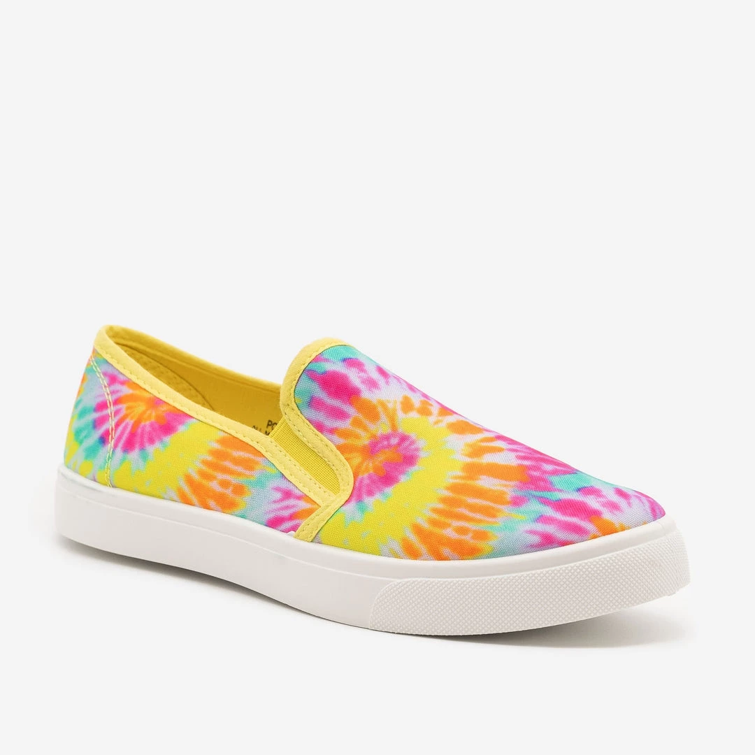 Bamboo Shoes Neon Tie Dye Canvas Sneakers Newest Arrivals 2 Bamboo Shoes Neon Tie Dye Canvas Sneakers Newest Arrivals