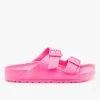 Qupid Shoes Neon VSCO Girl Comfy Slides Newest Arrivals