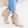Qupid Shoes Nixon Western Inspired Booties