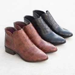 Bamboo Newest Arrivals Occasion Low Ankle Boots