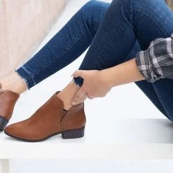 Bamboo Newest Arrivals Occasion Low Ankle Boots