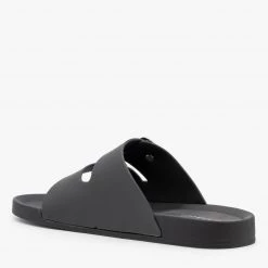 Bamboo Shoes Opaque Double Buckle Jelly Slides 24 Bamboo Shoes Opaque Double Buckle Jelly Slides