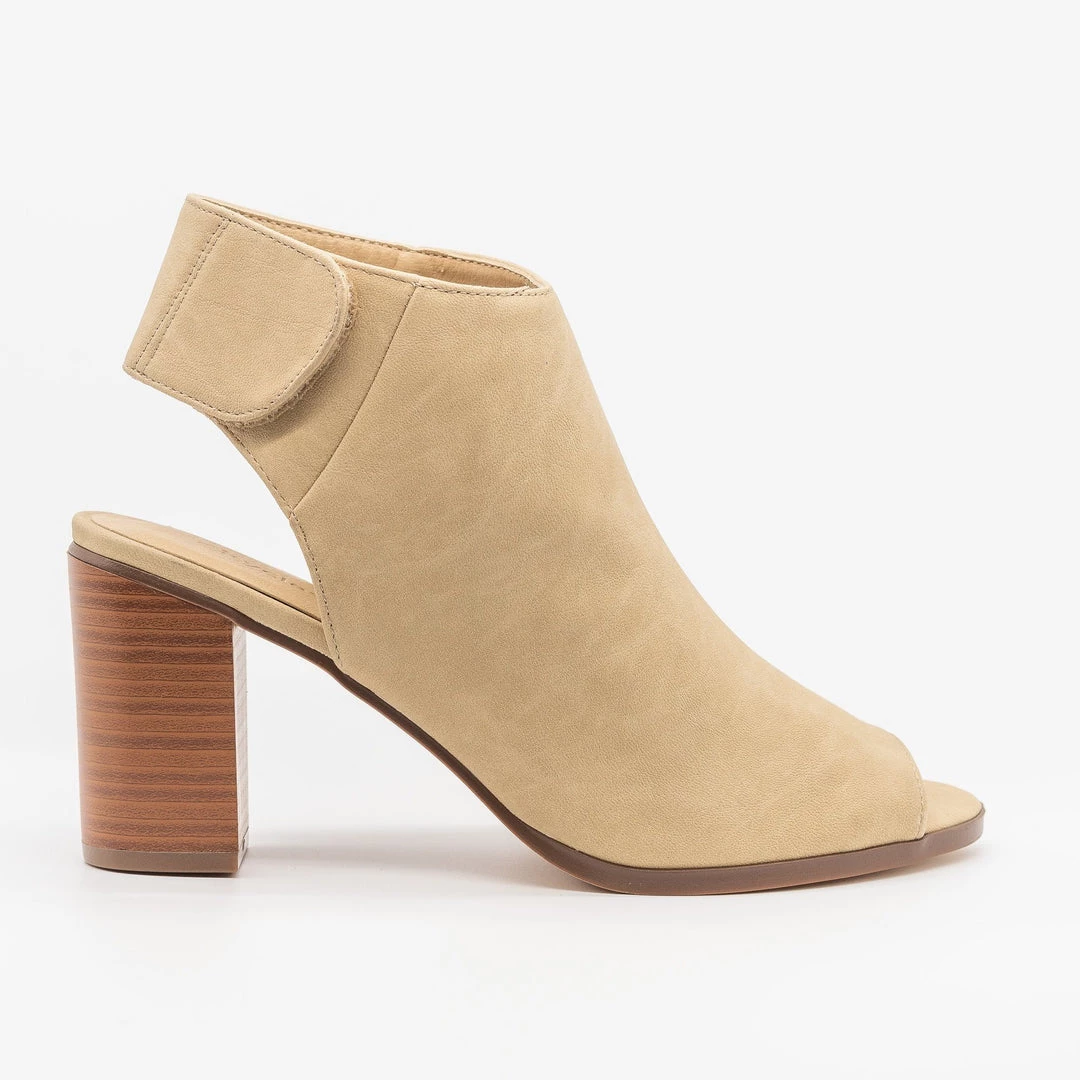 City Classified Shoes Open-Toe Chunky Heel Booties Newest Arrivals 2 City Classified Shoes Open-Toe Chunky Heel Booties Newest Arrivals