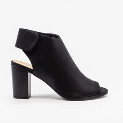 City Classified Shoes Open-Toe Chunky Heel Booties Newest Arrivals