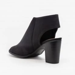 City Classified Shoes Open-Toe Chunky Heel Booties Newest Arrivals 9 City Classified Shoes Open-Toe Chunky Heel Booties Newest Arrivals