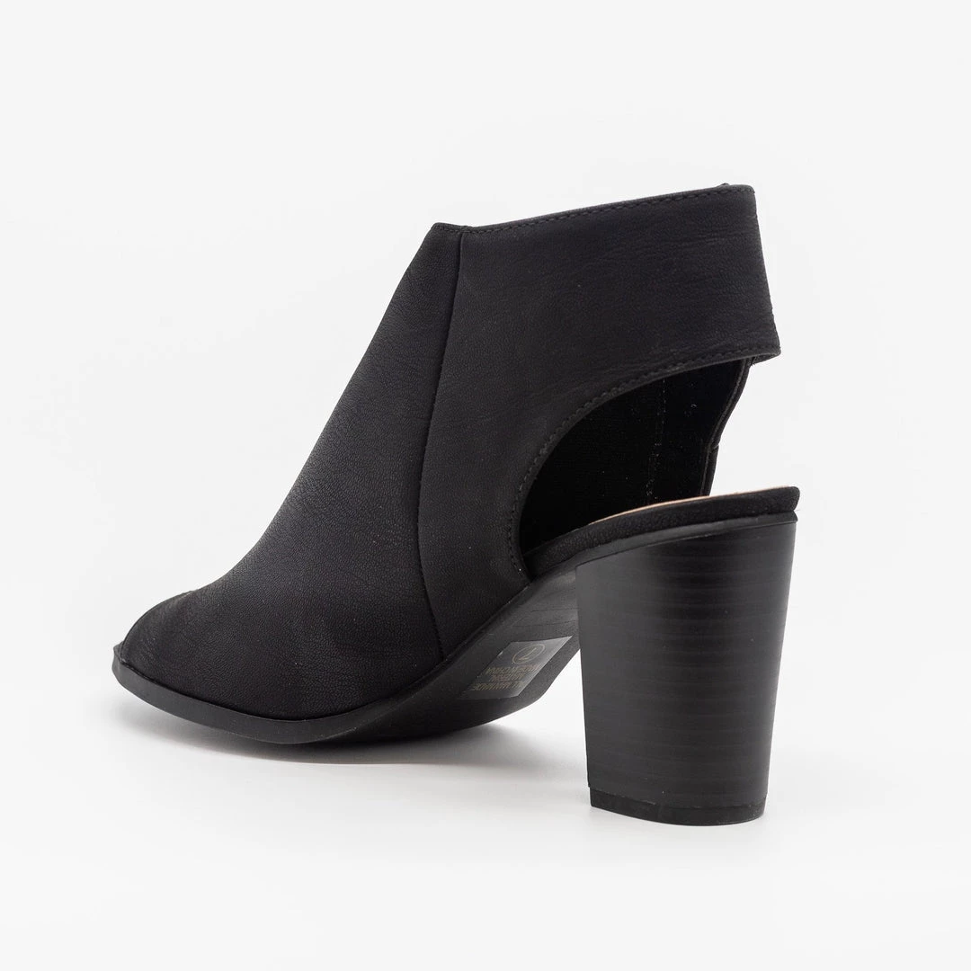 City Classified Shoes Open-Toe Chunky Heel Booties Newest Arrivals 4 City Classified Shoes Open-Toe Chunky Heel Booties Newest Arrivals